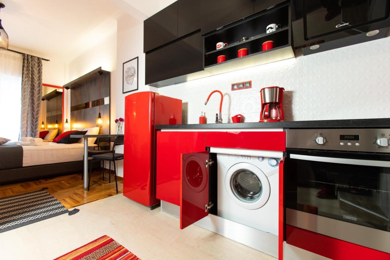 Downtown Luxury Boutique Suites : The Red Suite Thessaloníki Luaran gambar